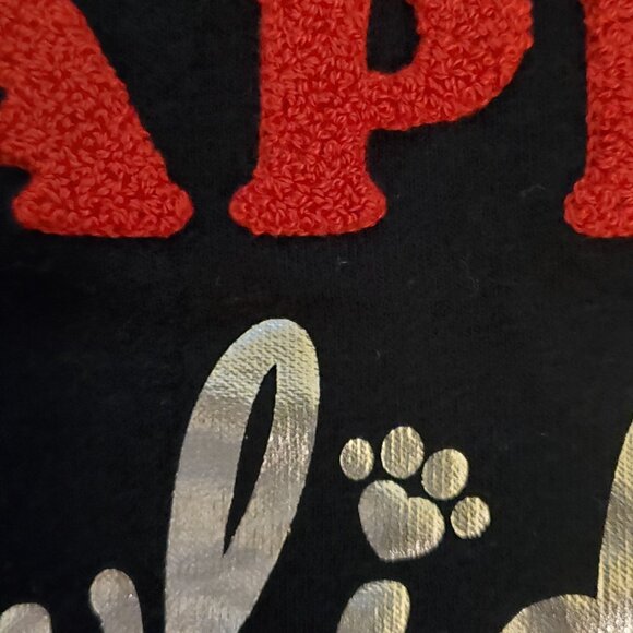 PJ Salvage Happy Howlidays Pajama Top Size Small - Picture 2 of 4